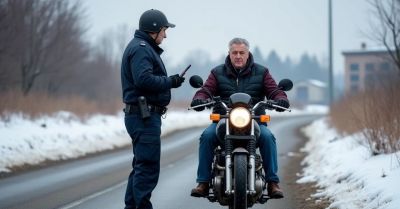 Nietrzeźwy 64-latek kierował motorowerem bez ważnych badań